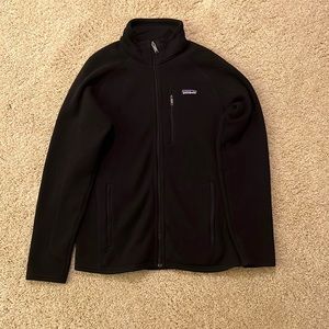 Men’s Patagonia Better Sweater Full Zip Black Small